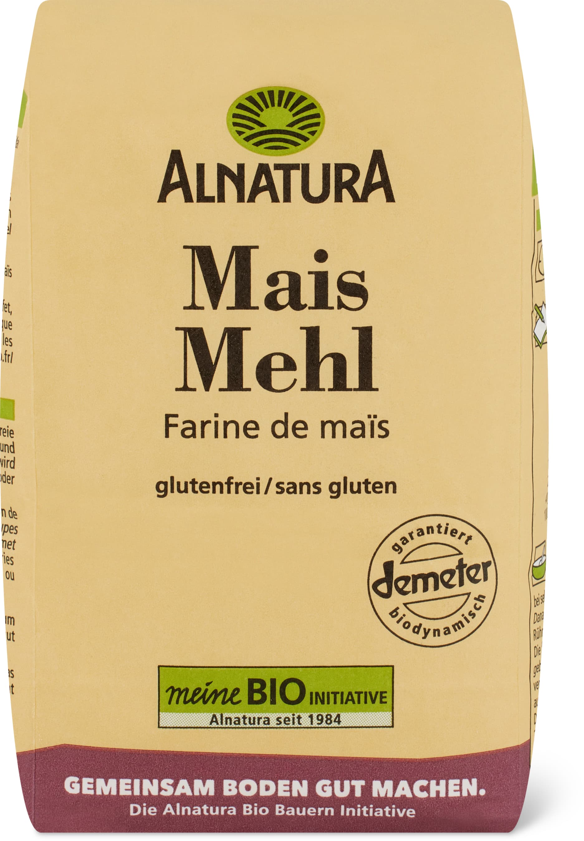 Alnatura Organic Demeter Corn Flour 500g